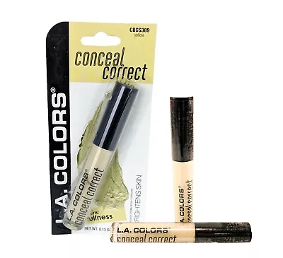 2 Pack L.A. Colors Conceal Correct Smooth Coverage Concealer 3.8g YOU CHOOSE • $9.37