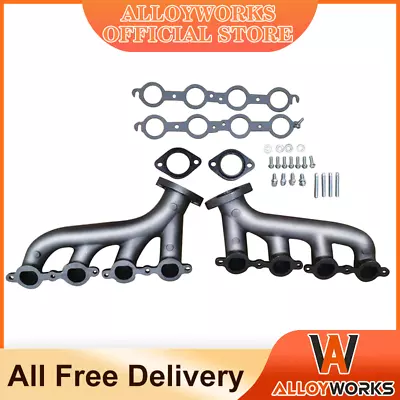 LS Swap Cast Iron Exhaust Manifold Header LS1 LS2 LS3 4.8 5.3L 6.0L Street Rod • $129