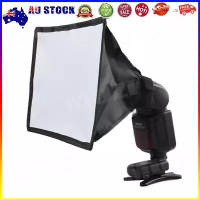 # Mini Diffuser Universal Photography Flash Diffuser Softbox For Nikon For Canon • $9.04