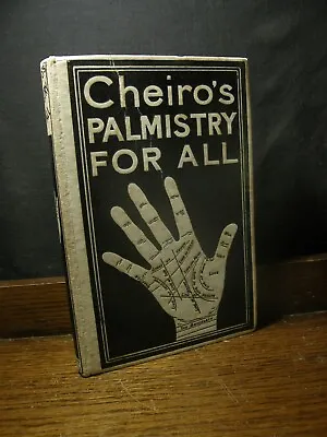Cheiro's Palmistry For All - Cheiro PALM READING OCCULT WITCHCRAFT DIVINATION • £49.99
