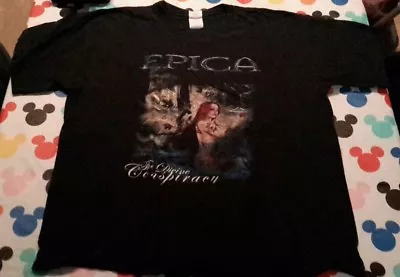 Epica The Divine Conspiracy Size XL T-shirt • $25