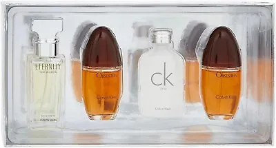 CALVIN KLEIN WOMEN MINIATURE GIFT SET - NEW BOXED & SEALED - FREE Delivery • £38.99