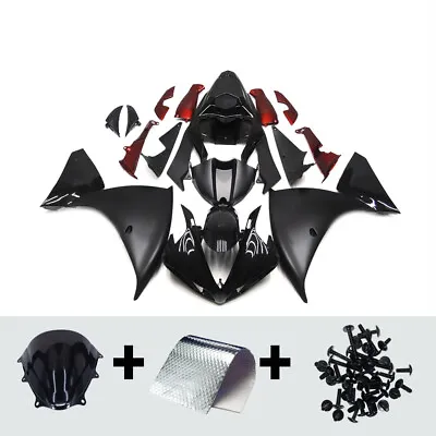 Red Black Bodywork For Yamaha YZF R1 2009 2010 2011 R1 09 10 11 Plastic Fairings • $459.65