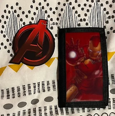 MARVEL AVENGERS AGE OF ULTRON - Official Money Wallet - IRON MAN • £2.56