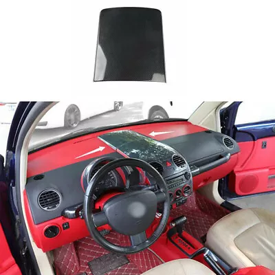 $30.35 • Buy 1x ABS Carbon Fiber Center Dashboard TRIM  For VW Volkswagen Beetle 2003-2010