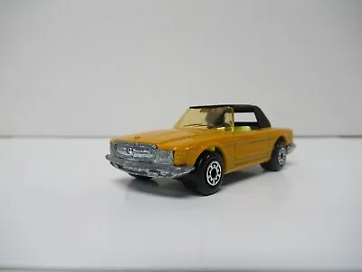 1973 Matchbox Lesney Superfast Orange Mercedes 350SL No. 8 • $18.95