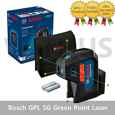 Bosch GPL 5G Professional Green Point Laser Compact 5-point Laser IP65 2021 New • $162.17