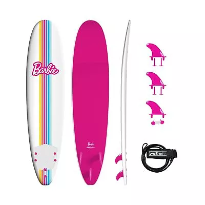 Barbie™ Signature 8ft Surfboard By Wavestorm | Graphic Top Deck With High  • $423.06