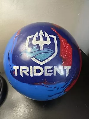 14 Lb Motiv Trident Odyssey Used 2nd Drill Bowling Ball • $20