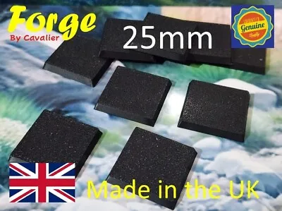 25mm Square Wargaming Bases Durable Plastic For War Gaming Tabletop Games • $16.65