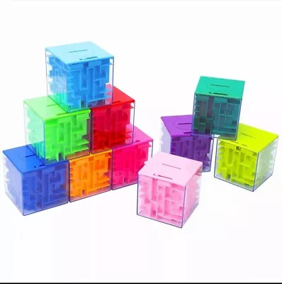 10-Pack Money Maze Puzzle Box - Unique Money Gift Holder And Fun Puzzle Game • $16.99