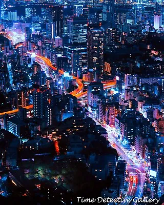 Neon Tokyo - Poster Available In 7 Sizes • $32.50