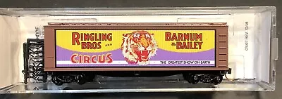 N Scale MTL - Ringling Brothers And Barnum & Bailey 40' Wood Sheathed Box Car • $25