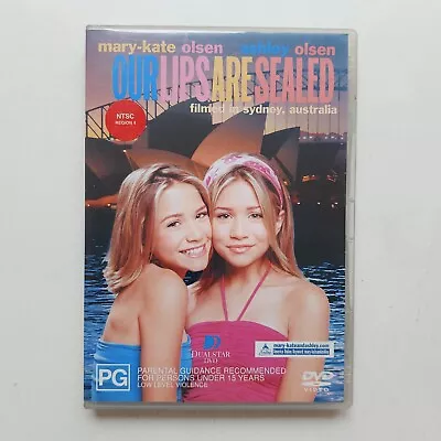 £12.29 • Buy Our Lips Are Sealed DVD Region 4 Mary-Kate Olsen Ashley Olsen Twins (2000 Movie)