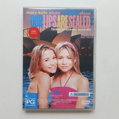 £12.29 • Buy Our Lips Are Sealed DVD Region 4 Mary-Kate Olsen Ashley Olsen Twins (2000 Movie)