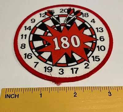 180 Darts Vintage Patch Badge • £1.99