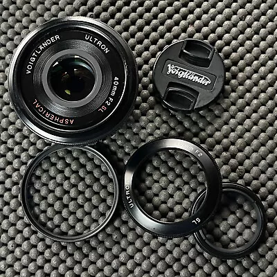 VOIGHTLANDER ULTRON 40mm F2 SL Nikon Mount Mint • $465