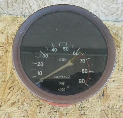 Vintage Fiat 124 Speedometer Gauge Spider Ferrari Maserati VEGLIA BORLETTI 13 • $159.20