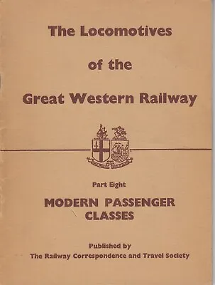 £10 • Buy Locomotives Of The Great Western Railway -Part Eight Modern Passenger Class 1969