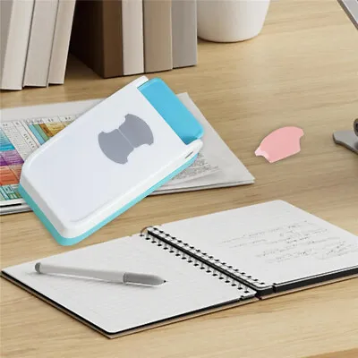 Generic Loose Leaf Separator Label Tab Craft Paper Punch For Planner Inserts • £14.03