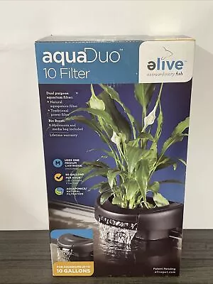 Elive AquaDuo 10 Gallon Aquarium Filter Fish Aquaponics • $18