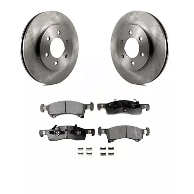 Front Rotors & Ceramic Brake Pads Kit For Ford Expedition Lincoln Navigator • $116.49