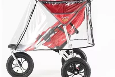£14.99 • Buy Universal NIPPER SINGLE 360 STROLLER RAIN COVER WILL FIT SIMILAR 3 WHEELER'S