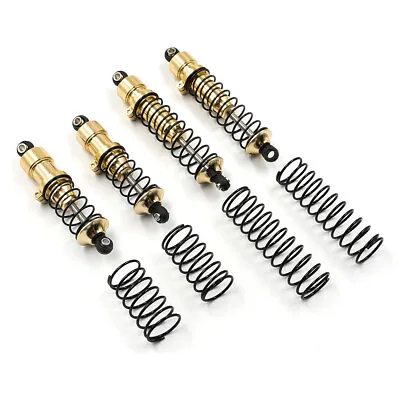 Xtra Speed Aluminum Damper Set Gold For Tamiya Top Force DF-03 RC Car Buggy • $38.74