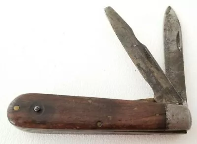 Vintage Utica Cutlery Co. ELECTRICIAN'S FOLDING KNIFE USA • $10.95