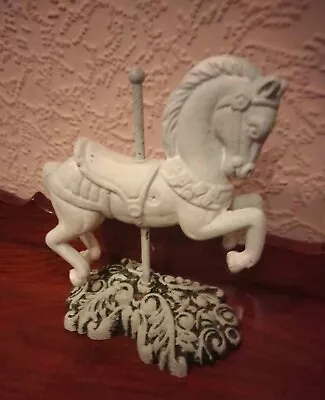 Heavy Metal Carousel Horse Door Stop • £15