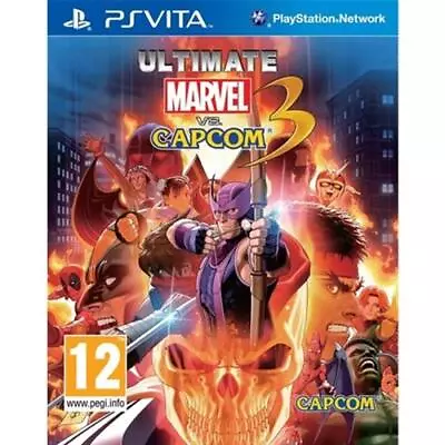 Ultimate Marvel Vs Capcom 3 Sony PlayStation PS Vita Action Fighting Video Game • £79.99