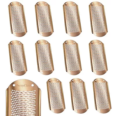 12pc Callus File Replacement Blades Foot File Callus Shaver Small Hole - Bronze • $40.95