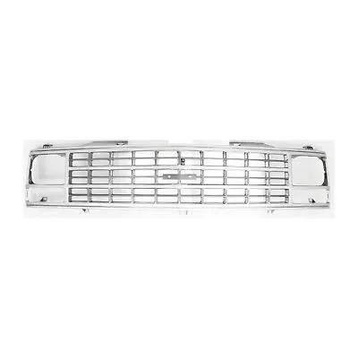 Grille Assembly For 1988-1993 Chevrolet C1500 K1500 C2500 C3500 K3500 Gray Shell • $93.40