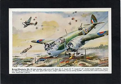£1.99 • Buy AFD Bannister Art Postcard - Bristol Blenheim Mk.IV Aircraft. Publ:- Salmon.
