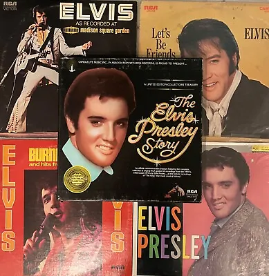 ELVIS PRESLEY Vintage Vinyl LPs YOU PICK! See Description For More! • $15.99
