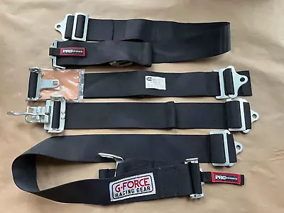 G-Force 6001BK 6-Point Pull-Down Latch & Link Individual Shoulder Racing Harness • $55