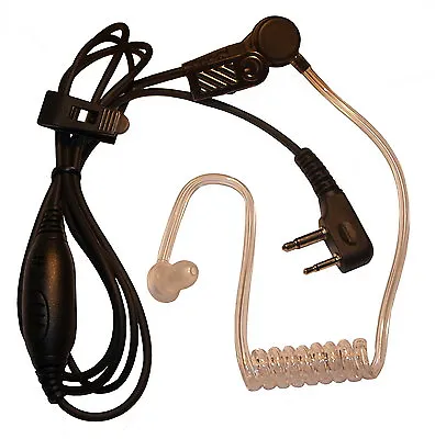 Acoustic Tube Earpiece With MIC And PTT For Vertex Standard Handhelds • $19.24