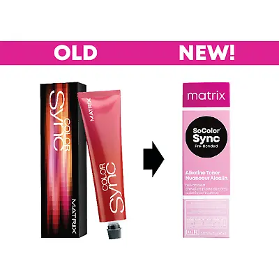 Matrix SYNC DEMI-PERMANENT HAIR COLOR 2 OZ AMMONIA FREE (Choose Your Shade) • $14.49