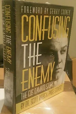 CONFUSING THE ENEMY - THE CUS D'AMATO STORY HC/DJ NEW SEALED Boxing Mike Tyson • $89.99