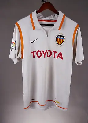 Valencia Cf Home 2005/06 Original Nike Football Shirt Jersey Camiseta Size Xl • £58.79