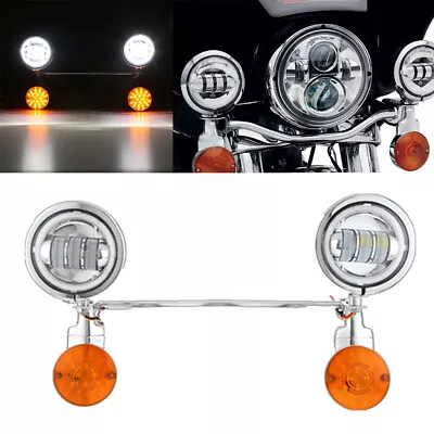 Passing Signals Light Bar For Kawasaki VN Vulcan Classic Mean Streak Nomad 1600 • $169.99