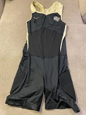 $52.50 • Buy Nike Pro Elite UCF Knights Unitard Running Speedsuit Singlet Medium Bodysuit