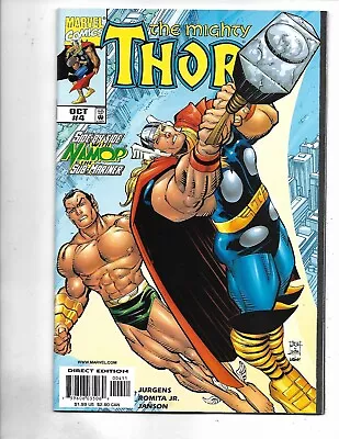 Thor #4 Vol. 2 1998 9.8 NM/MT Premier 4th Thor Issue Stan Lee Era Classic • $14