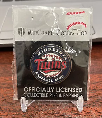 Mlb Minnesota Twins Baseball Club Logo Lapel Collector Pin New Wincraft Official • $8.99