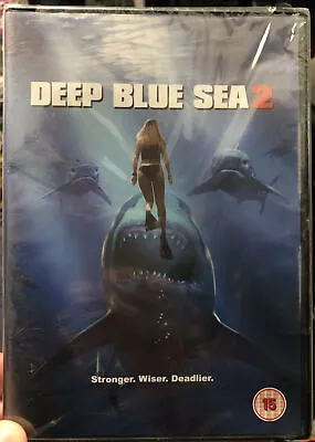 Deep Blue Sea 2 DVD New 2018 Action Killer Sharks Horror Thriller Like Jaws • £4.99