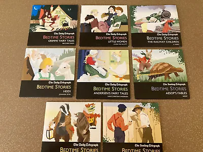 £12 • Buy Bedtime Stories Audiobook CD Bundle X 8 (Daily Telegraph Promotion)
