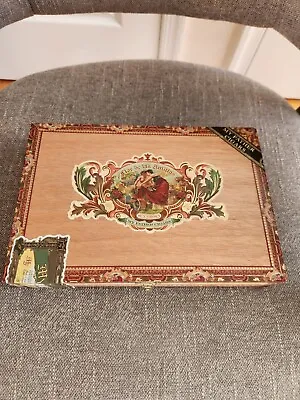 My Father Flor De Las Antillas Toro Grande Empty Wooden Cigar Box 10.75x7x2 • $4