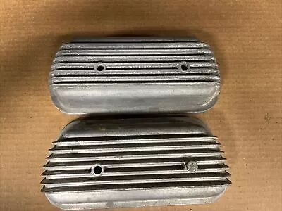 Vintage Finned Aluminum Volkswagen Valve Covers • $39.95