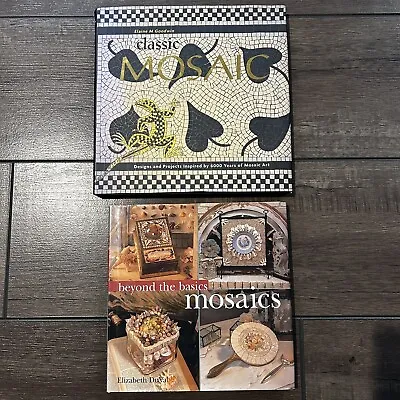 Mosaic Art Books X 2 Bundle | Beginner The Basics Classic How-To Guides • $24.79