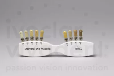 Dental IPS Natural Die Material Teeth Shade Guide Ivoclar Vivadent ND1-9 VITA • $15.99